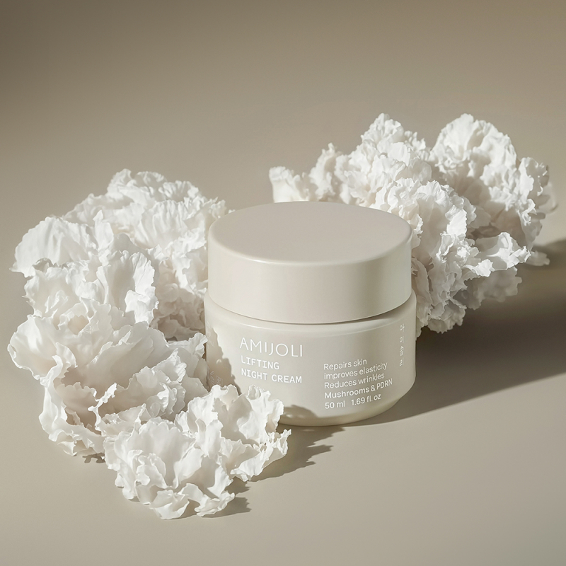 AMIJOLI Lifting Night Cream Mushrooms & PDRN Антивозрастной ночной крем для лица с экстрактом тремеллы и ПДРН 50мл